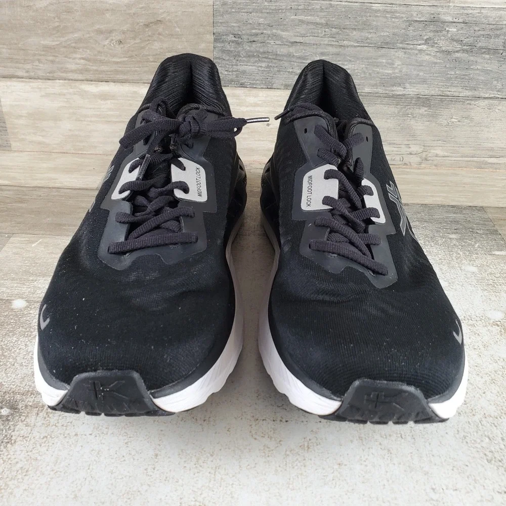 Kuru Triple Max Ion Mens Shoes Sz 13 M Athletic Running Black Lace Up Sneakers